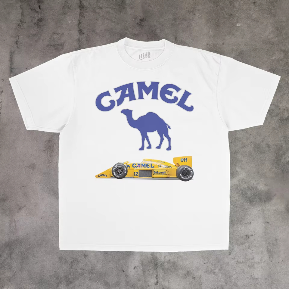 Streetwear Brand Vintage - Vintage Racing Classic Camel Trendy merk