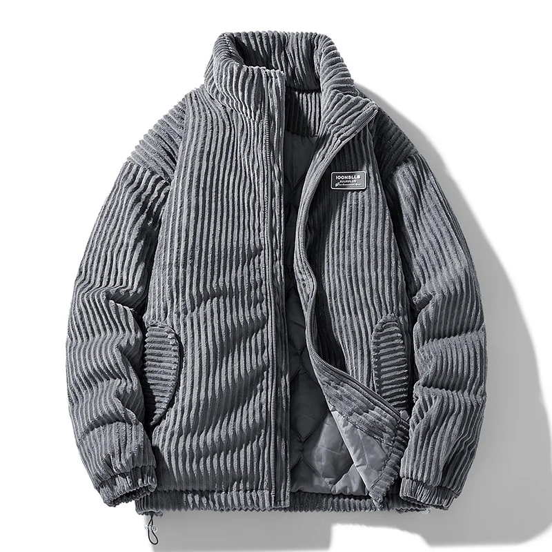 Mannen Winter Corduroy Puffer  - Streetwear Brand Clothing recensie en prijs