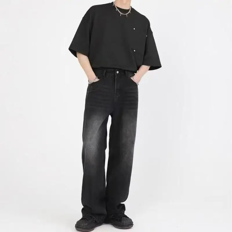 Koreaanse mode: wijde jeans vo - Streetwear Brand Denim recensie en prijs